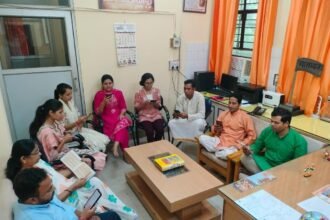 संस्कृत विभाग में डिजिटल भगवद्गीता का पाठ