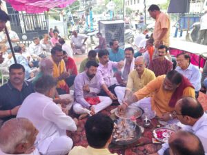 युवा ब्राह्मण समाज संगठन का कांवड शिविर