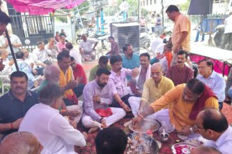 युवा ब्राह्मण समाज संगठन का कांवड शिविर