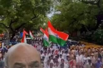 जंतर मंतर पर तनाव भारी पुलिस बल की तैनाती