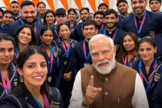 पीएम की खिलाड़ियों से मुलाकात
