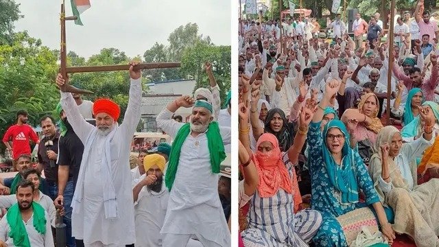 अफसरों ने नहीं सुनी तो आ पहुंचे टिकैत घेरी कमिश्नरी
