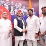 अखिलेश यादव से मिले अमित शर्मा