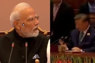 पीएम मोदी के भाषण के दौरान असहज हुए शी जिनपिंग