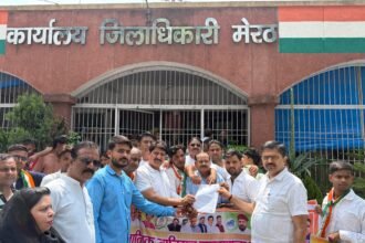 कांग्रेस ओबीसी विभाग का राष्ट्रपति को ज्ञापन