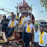 विश्वकर्मा जन चेतना महासभा ने निकाली शोभायात्रा