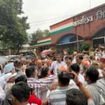 अफसराें को कांग्रेसियों ने दिखाया दम बोले रुकेंगे नहीं हम