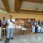 गांधी जयंती पर करायी कांग्रेस ने प्रतियोगिता