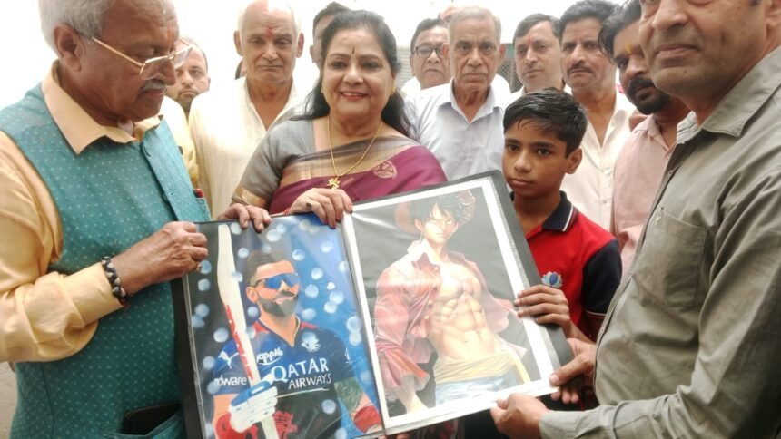 सेवा संकल्प अभियान में शामिल हुए डा. वापजेयी