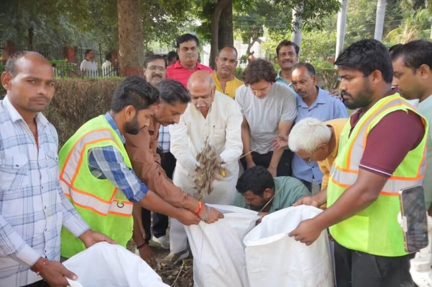 अमित अग्रवाल का सेवा स्वच्छता अभियान