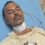 चाइनीज मांझे कहर बाइक सवार की गर्दन कटी