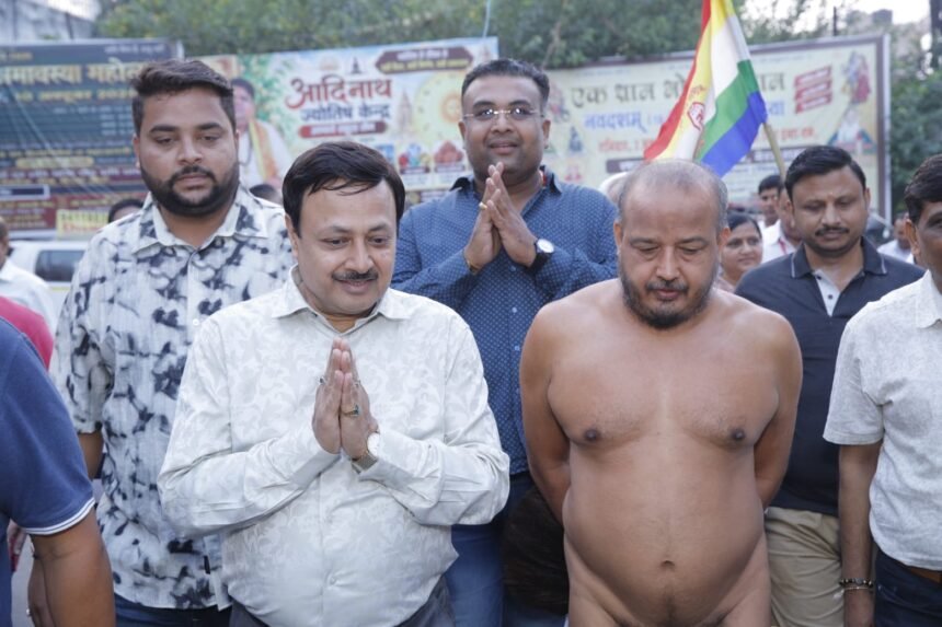 ज्ञान विरासत में नहीं मिलता-सौरभ सागर जी महाराज