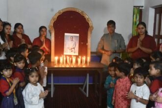 अमेरिकन किड्स साकेत ने दी नाना को श्रद्धांजलि
